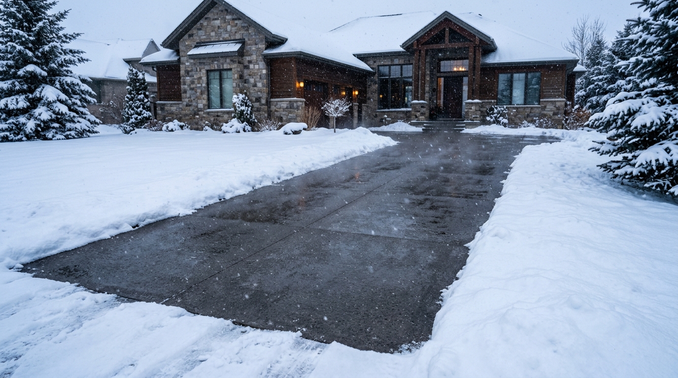 Say Goodbye to Shovelling: A Guide to Hydronic Snow Melt Systems